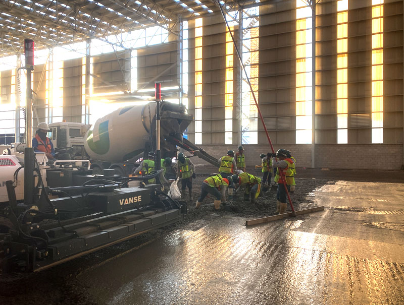 vaciado de concreto